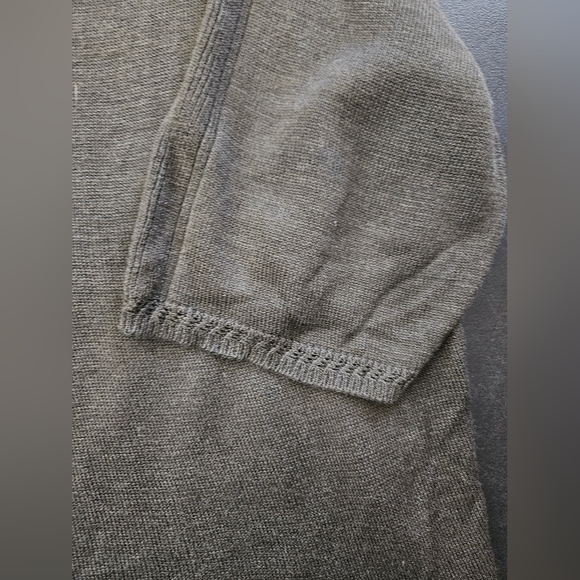 Norton Tussah Silk Blend Dark Grey Jersey - NWOT - Size XL - Picture 7 of 8